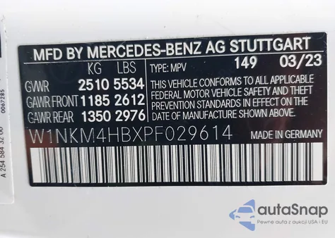 2023 Mercedes-Benz Glc 300 4Matic Suv from USA, damaged, VIN W1NKM4HBXPF029614